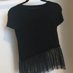 Harper Canyon Girls Size 10/12 Black Tutu Top